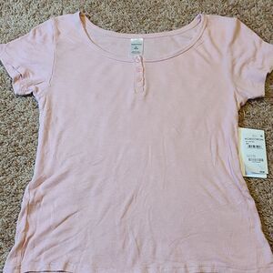 NEW Nordstrom Pink button shirt.
